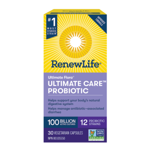 Renew Life Ultimate Flora Ultimate Care 100B, 30 caps