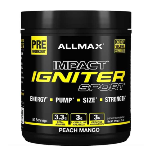 Allmax Impact Sport Peach Mango Pd, 320g