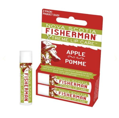 Nova Scotia Fisherman Apple Duo Lip Balm, 2pk