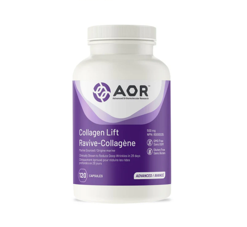 AOR Collagen Lift, Reduces Wrinkles and Skin Dryness, 120 Capsules