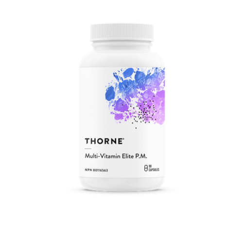 Thorne Multi-Vitamin Elite P.M., 90 Capsules