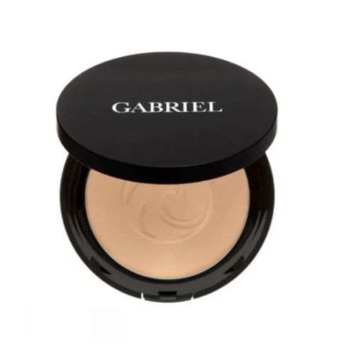 Gabriel Cosmetics Dual Powder Foundation, 9g - Medium Beige