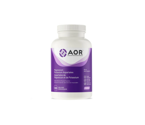 AOR Magnesium Potassium Aspartates, 120 Vegetable Capsules