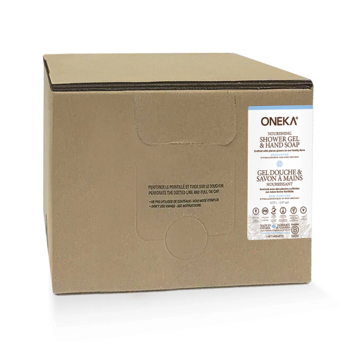 Oneka Unscented Shower Gel and Hand Soap, 9.75L Refill