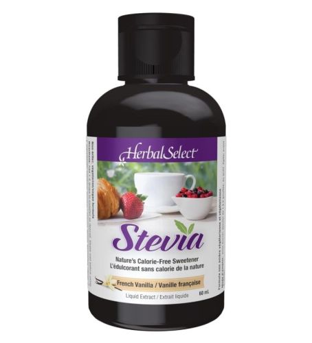 Herbal Select Stevia Liq French Vanilla, 60mL