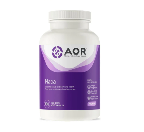 AOR Maca, 375mg, 180 Vegi-Capsules