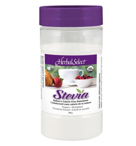 Herbal Select Org Stevia Pwd (85% stev), 28g ECO1