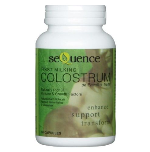 Sequence Naturals Colostrum Capsules, 400mg 90Caps