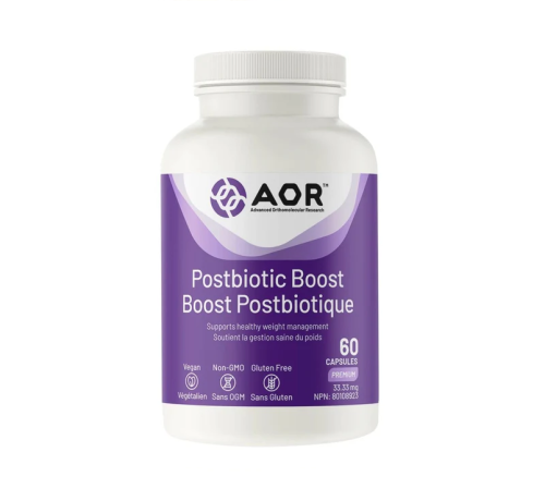 AOR Postbiotic Boost, 60 Capsules