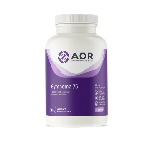AOR Gymnema-75, 300mg, 150 Vegi-Capsules