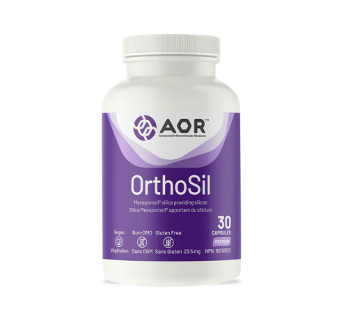 AOR OrthoSil Mesoporosil Elemental Silicon, 30 Capsules