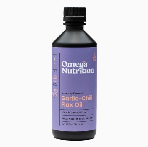 Omega Nutrition Garlic Chili Flax Oil, 355ml