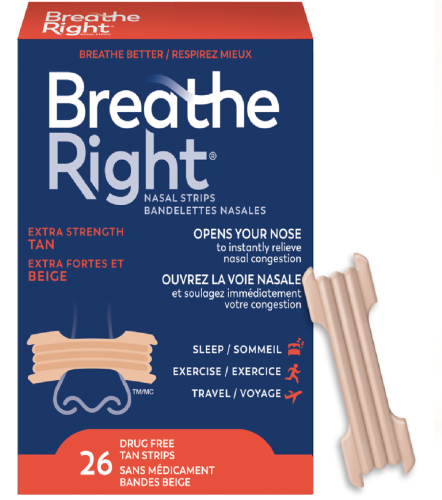 Breathe Right Extra Tan, 26