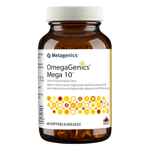Metagenics OmegaGenics® Mega 10®, 60 Softgel