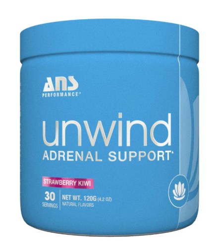 ANS Performance UNWIND Adrenal - Strawberry Kiwi, 120g
