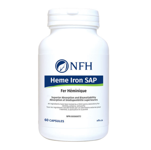 NFH Heme Iron SAP, 60 capsules