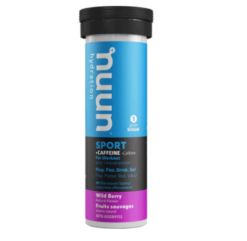 Nuun Sport +: Wild Berry, 8 x 52g