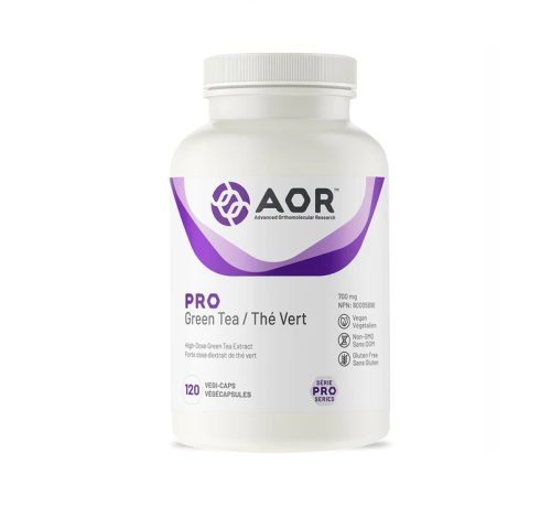 AOR Pro Green Tea, 120 Vegi-Capsules