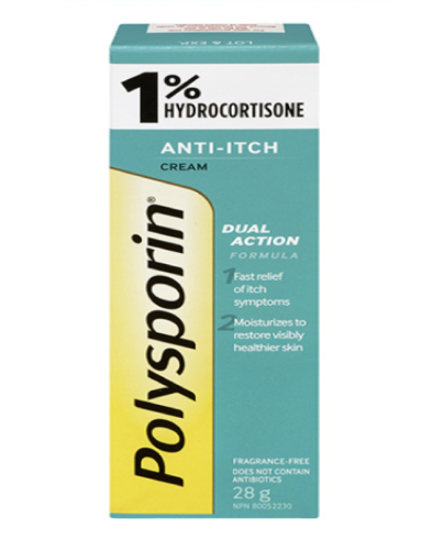 Polysporin General Itch 1%, 28g