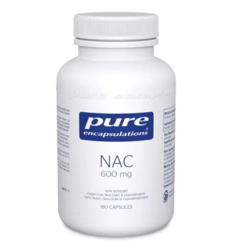 Pure Encapsulation NAC 600 mg 180's, 180 capsules
