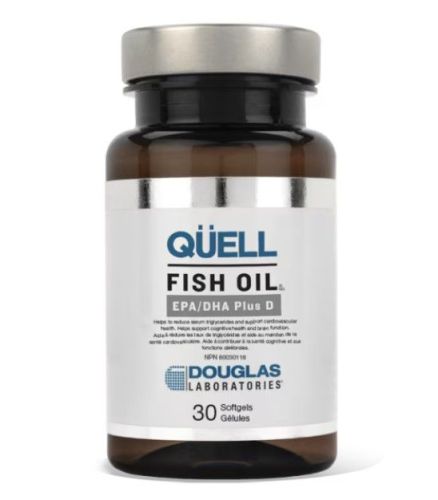 Douglas Laboratories QUELL Fish Oil® EPA/DHA Plus D, 30 softgels