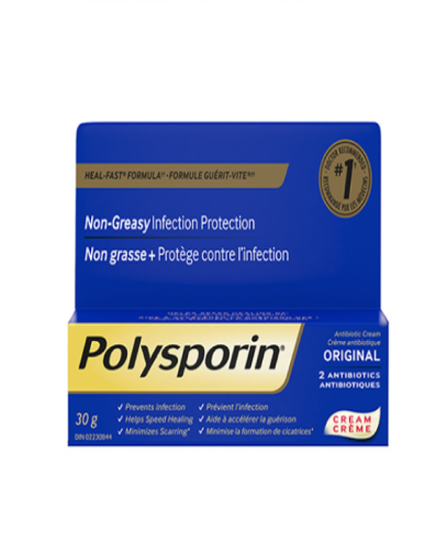 Polysporin Antibiotic Cream, 30g