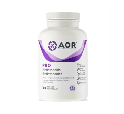 AOR Pro Bioflavonoids Vitamin C 900mg, 100 Vegi-Capsules