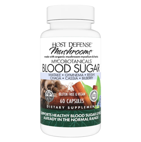 Host Defense MycoBotanicals Blood Sugar, 60 caps