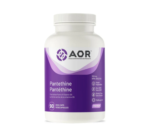 AOR Pantethine 300mg, 90 Vegi-Capsules