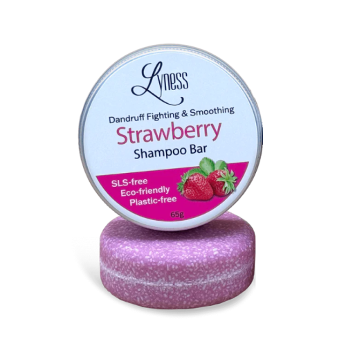 Lyness Beauty Strawberry Shampoo Bar, 65g