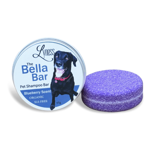 Lyness Beauty Pet Shampoo Bar - Blueberry, 65g