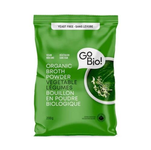 Gobio Organic Yeast Free Veg Broth Powder, 200g