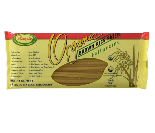 Rizopia Org Brown Rice Fettuccine, 454g