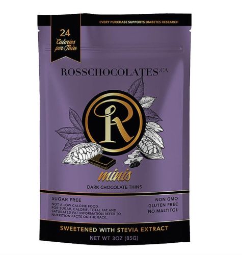 Ross Chocolates Mini Dark Chocolate, 85g