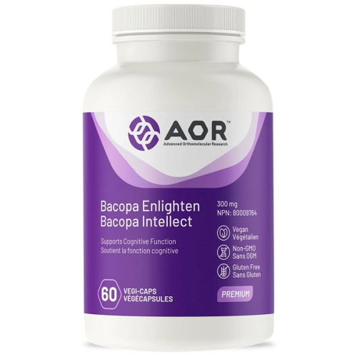 AOR Bacopa Enlighten 300mg, 60 Capsules