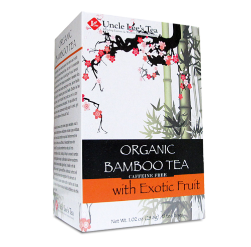 Uncle Lee's Tea Org Bamboo w/Exotic Fruit Tea, 18bg