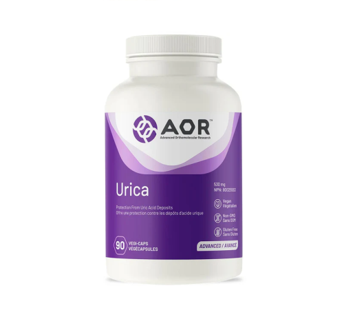 AOR Urica, 530mg, 90 Vegi-Capsules