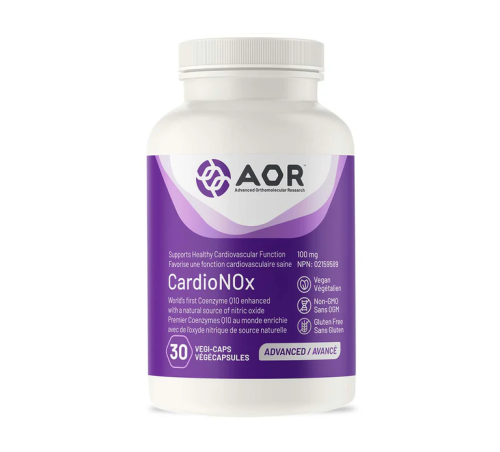 AOR CardioNOx CoQ10 100mg, 30 Vegi-Capsules