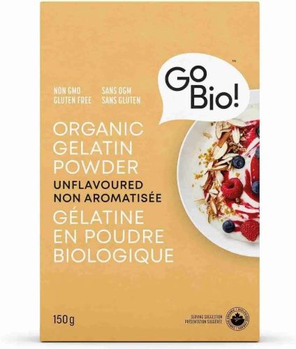 Gobio Organic Gelatin Powder, 150g