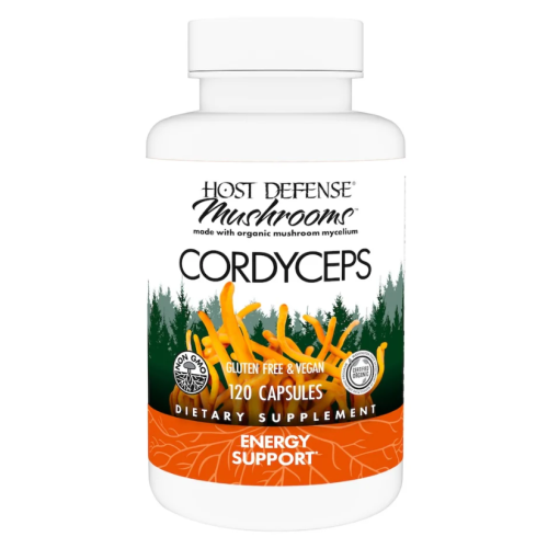  Host Defense Cordyceps (Cordyceps Mycelium) Capsules, 120 caps