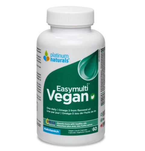 Platinum Natural Easymulti Vegan, LCaps - 60