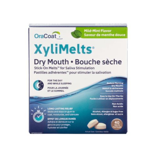 Oral Science Xylimelts Mild Mint,40/pack
