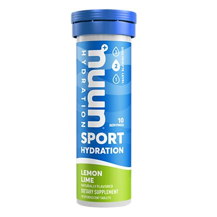 Nuun Sport - Lemon Lime, 8 x 52g