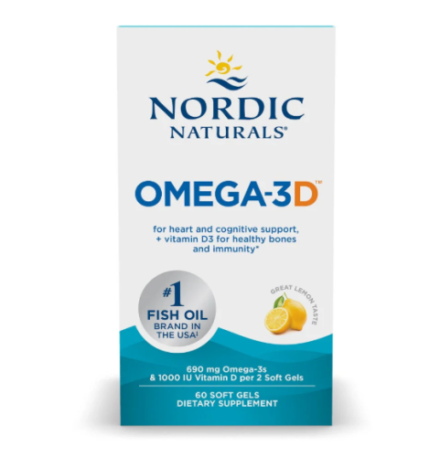 Nordic Naturals Omega 3-D, 60ct