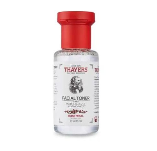 Thayers Remedies Facial Toner, Witch Hazel Aloe Vera Formula, 89 ml, 355 ml - 89ml Rose Petal