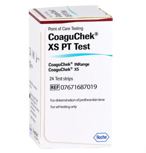 Roche Coaguchek Xs Pt Test Strips 24