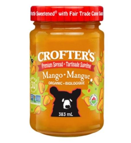 Crofter's Organic Mango Spread, 383mL