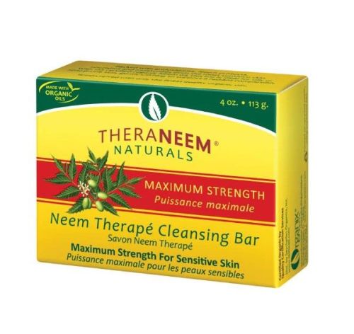 Theraneem Naturals Maxium Strength Neem Oil Soap, 113g
