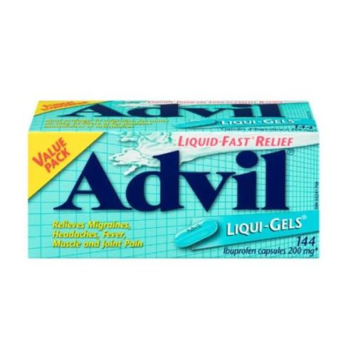 Advil Liqui-Gels Capsules, 144's