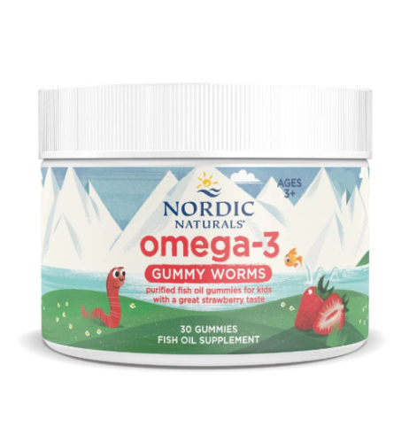 Nordic Naturals Omega-3 Gummy Worm, 30ct
